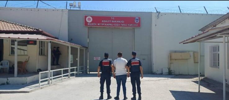 BİLECİK’TE 7 YIL 7 AY HAPİS CEZASI BULUNAN ŞAHIS YAKALANDI