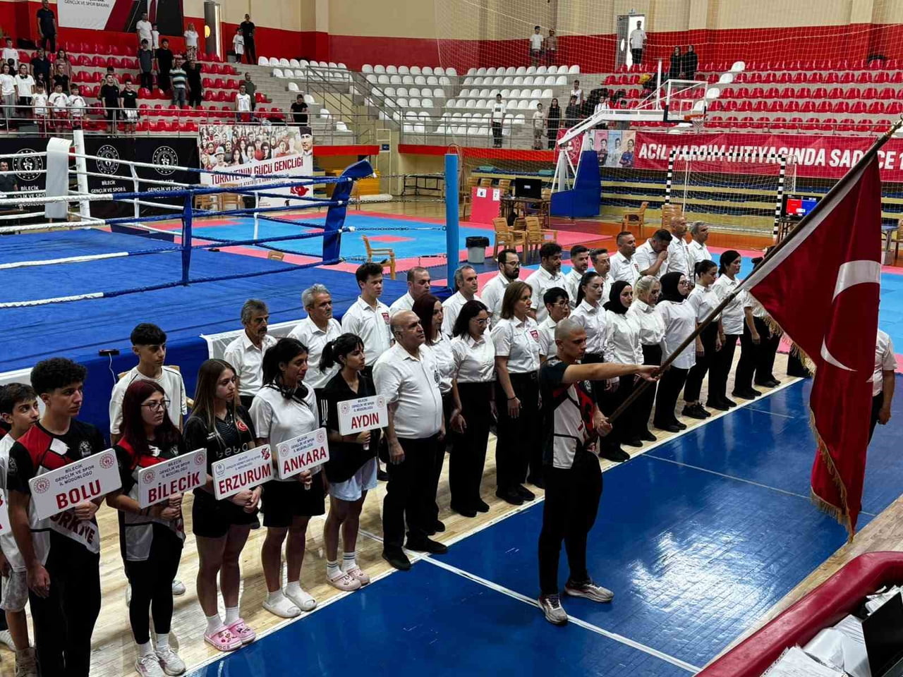 BİLECİK’TE BU YIL 2.'Sİ DÜZENLENEN  İLLER ARASI KİCK BOKS ŞAMPİYONASI'NA 21 İLDEN 480 SPORCU...