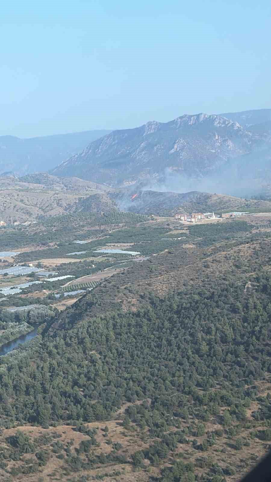 BİLECİK’TE ORMAN YANGINI KONTROL ALTINA ALINDI