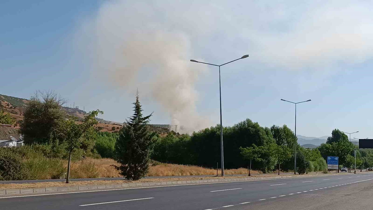 BİNGÖL’DE OTLUK ALANDA ÇIKAN YANGIN, EKİPLERİN MÜDAHALESİYLE BÜYÜMEDEN SÖNDÜRÜLDÜ