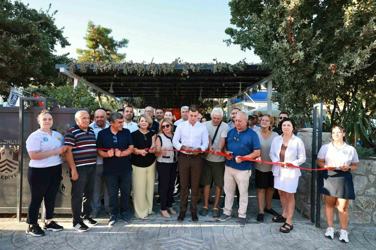 BODRUM BELEDİYESİ TARAFINDAN ÇIRKAN MAHALLESİNDE HAYATA GEÇİRİLEN PÎNARALTI EMEKLİ KAFE...