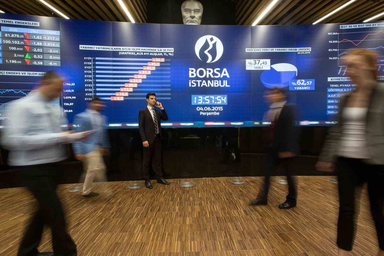 BORSA, GÜNE YÜZDE 0,08'LİK DÜŞÜŞLE BAŞLADI.