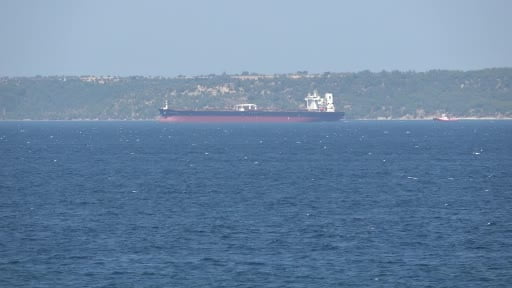 Boş ham petrol tankeri Çanakkale önlerinde dümen arızası yaptı