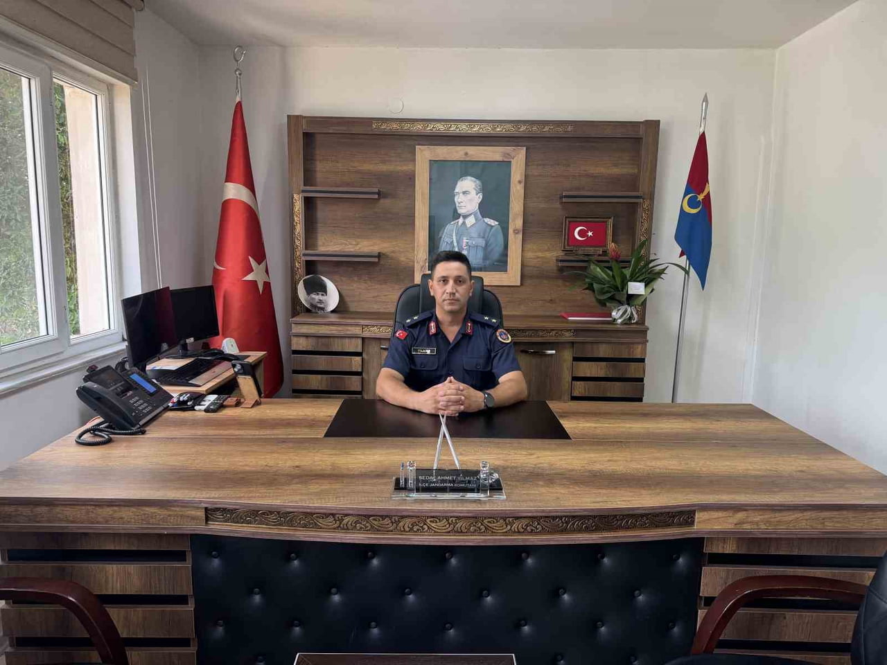 BOZYAZI İLÇE JANDARMA KOMUTANI J.KD.ÜTĞM. SEDAT AHMET YILMAZ
