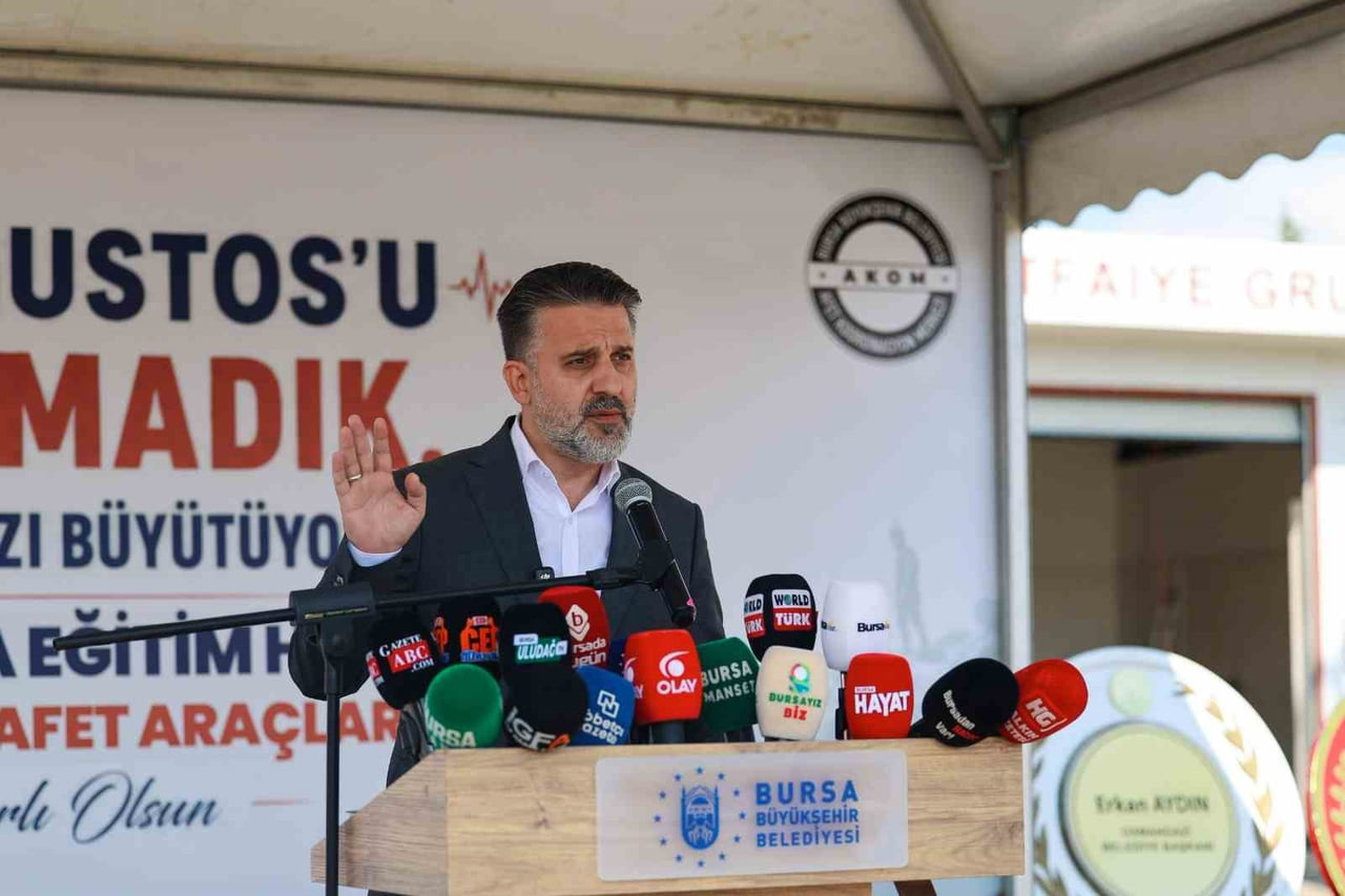 BURSA BÜYÜKŞEHİR BELEDİYESİ BAŞKAN VEKİLİ ŞAHİN BİBA, OLASI AFETLERE MÜDAHALE VE HAZIRLIK...