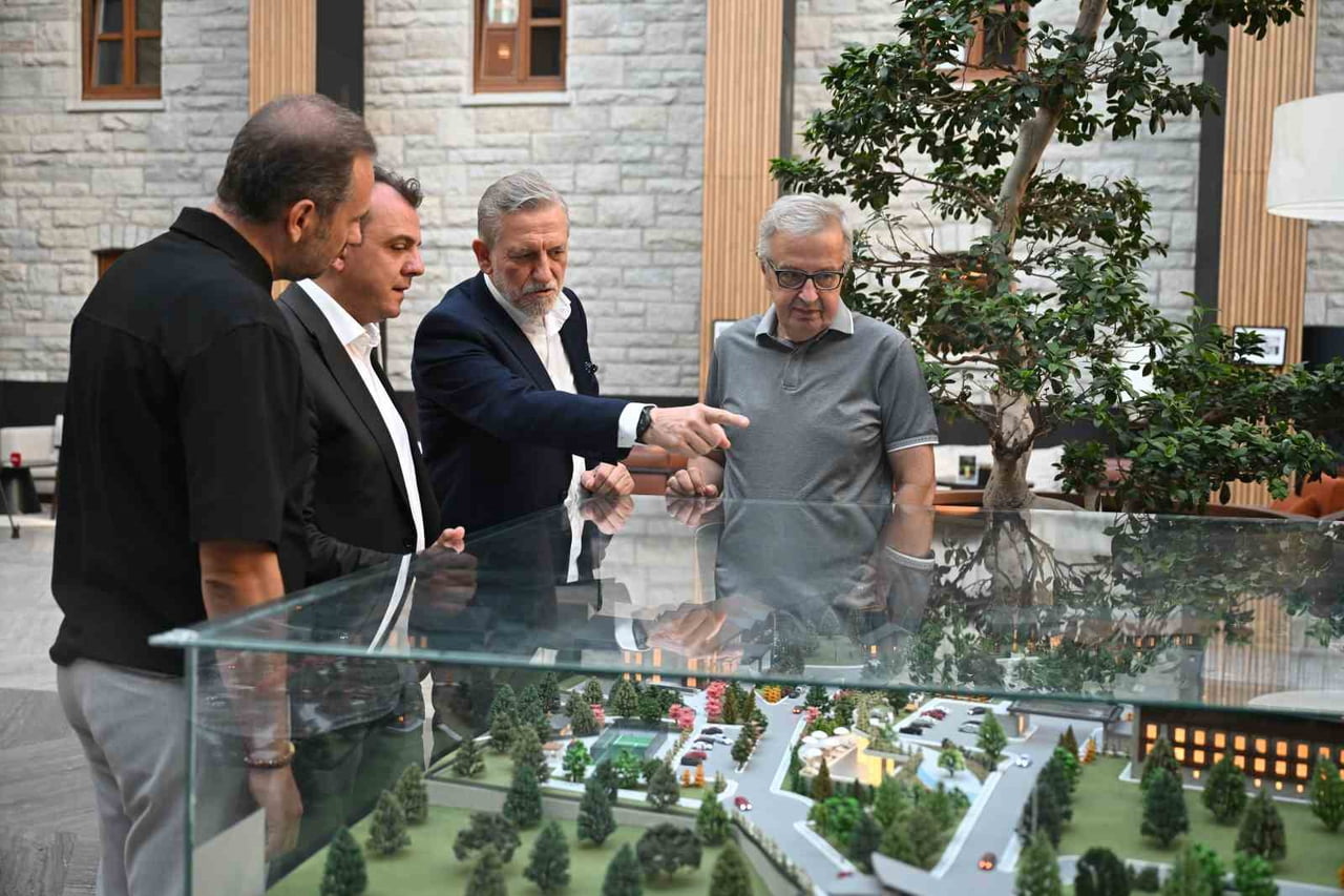 BURSA TİCARET VE SANAYİ ODASI (BTSO) YÖNETİM KURULU BAŞKANI İBRAHİM BURKAY, ULUDAĞ KİRAZLIYAYLA...