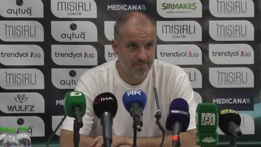 Bursaspor Teknik Direktörü Mustafa Er, Fatih Karagümrük mağlubiyetinin ardından yaptığı açıklamada...