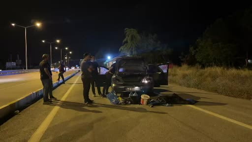 Çalıntı otomobille polisten kaçtı, 40 kilometrelik kovalamaca Burdur'da son buldu
