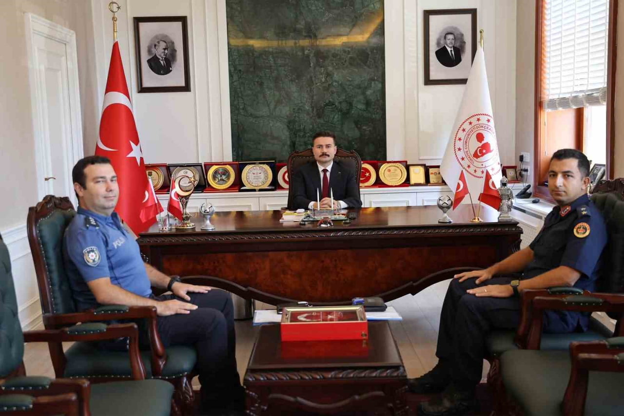 ÇANAKKALE'NİN GÖKÇEADA İLÇESİNDE KAYMAKAM OSMAN ACAR BAŞKANLIĞINDA İLÇE GÜVENLİK VE ASAYİŞ...