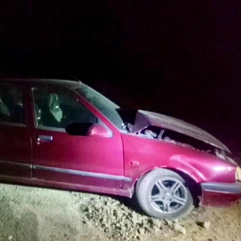 ÇANKIRI’DA İKİ OTOMOBİLİN ÇARPIŞMASI NETİCESİNDE MEYDANA GELEN KAZADA ARAÇLARDAKİ VATANDAŞLAR YARA...