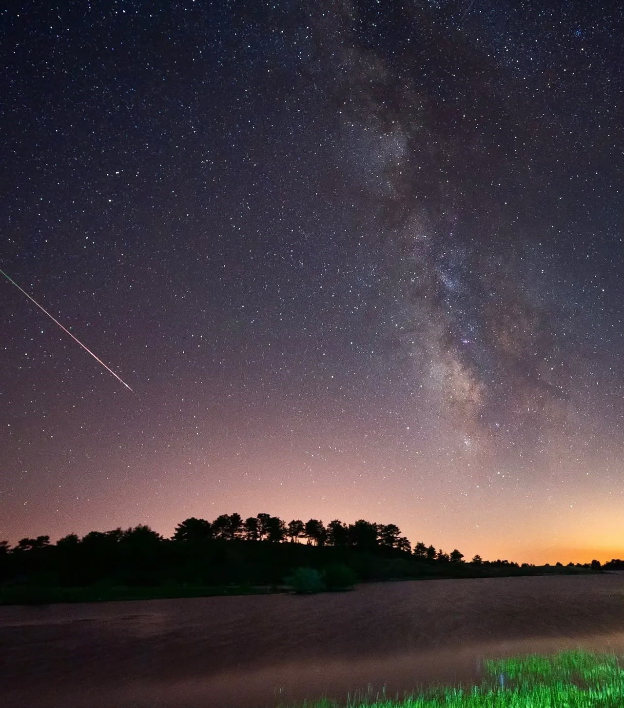 ÇANKIRI’NIN ILGAZ İLÇESİNDE BULUNAN KIRKPINAR YAYLASI’NDA PERSEİD METEOR YAĞMURU GÖRSEL ŞÖLEN...