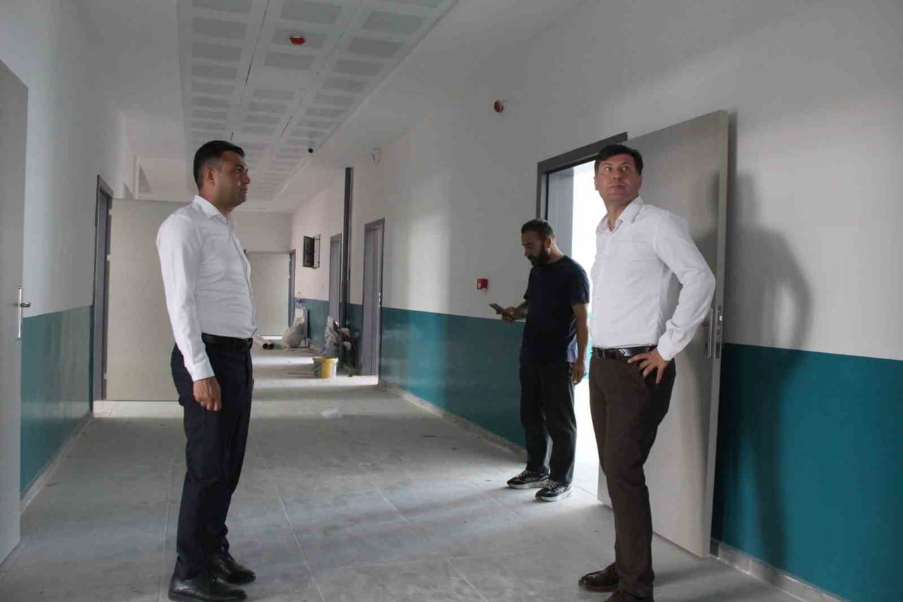 CİZRE’DE ŞAH MAHALLESİ’NDE 15 TEMMUZ DEMOKRASİ ZAFERİ ORTAOKULU’NUN YERİNE İNŞA EDİLEN 24...
