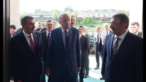 Cumhurbaşkanı Erdoğan, 'Maziden Atiye' programı öğrencilerini kabul etti