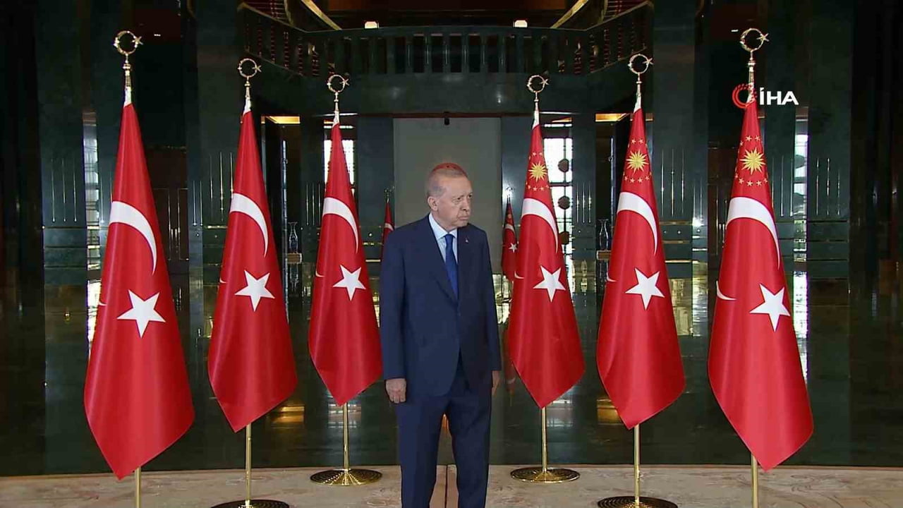 CUMHURBAŞKANI RECEP TAYYİP ERDOĞAN, 30 AĞUSTOS ZAFER BAYRAMI KUTLAMALARI ÇERÇEVESİNDE...
