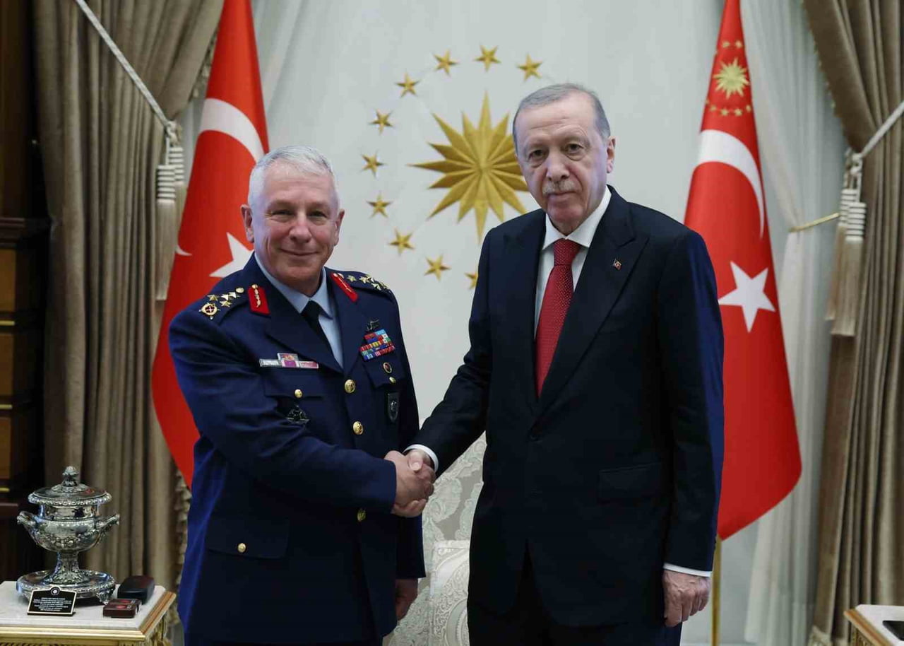 CUMHURBAŞKANI RECEP TAYYİP ERDOĞAN, EMEKLİYE SEVK EDİLEN HAVA KUVVETLERİ KOMUTANI ORGENERAL ZİYA...