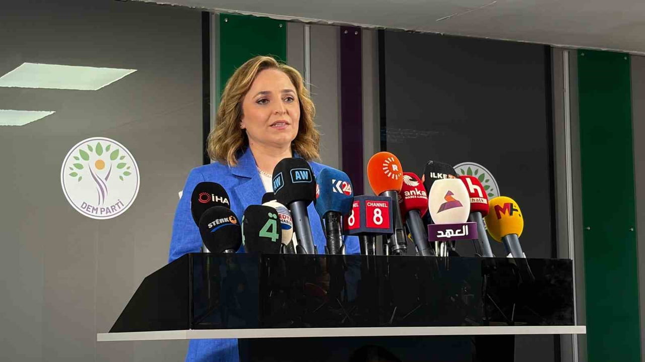DEM PARTİ SÖZCÜSÜ AYŞEGÜL DOĞAN