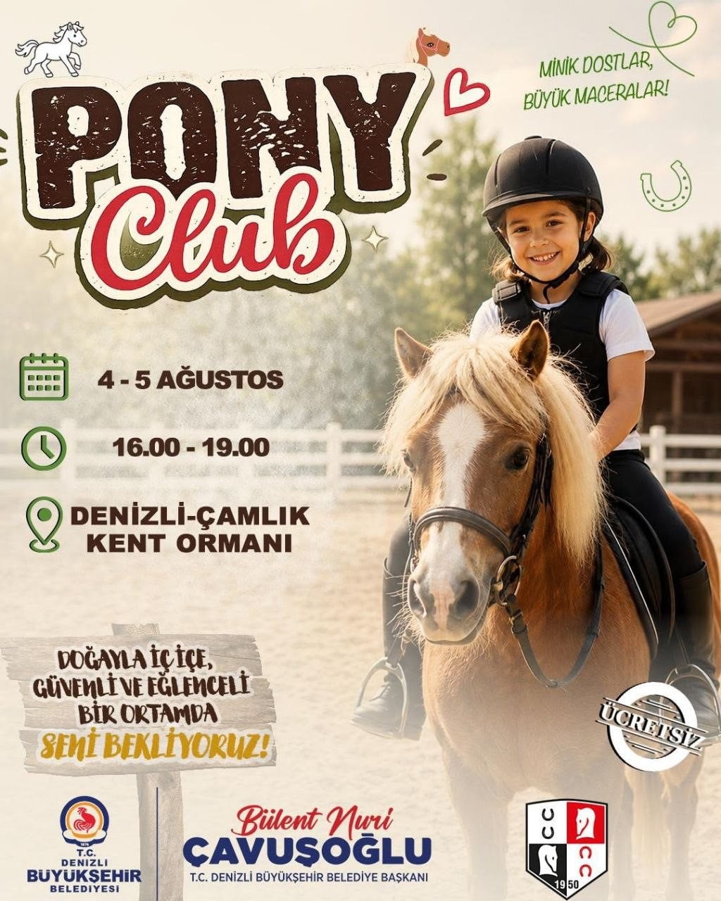 DENİZLİ BÜYÜKŞEHİR BELEDİYESİ, ÇOCUKLARA DOĞA SEVGİSİNİ AŞILAMAK VE ONLARI SEVİMLİ DOSTLARLA...