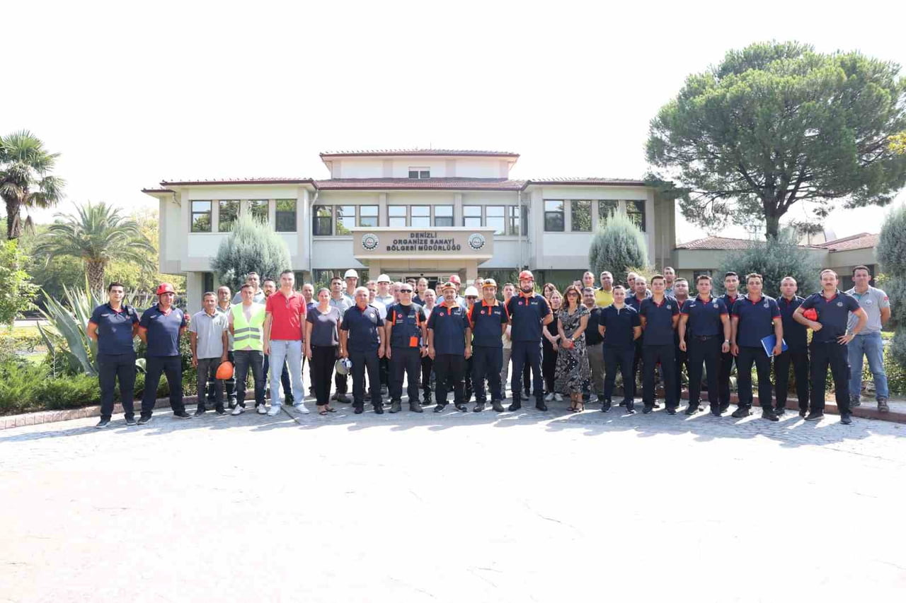 DENİZLİ ORGANİZE SANAYİ BÖLGESİ MÜDÜRLÜĞÜ PERSONELİNİN KATILIMIYLA, 17 AĞUSTOS MARMARA DEPREMİ’NİN...