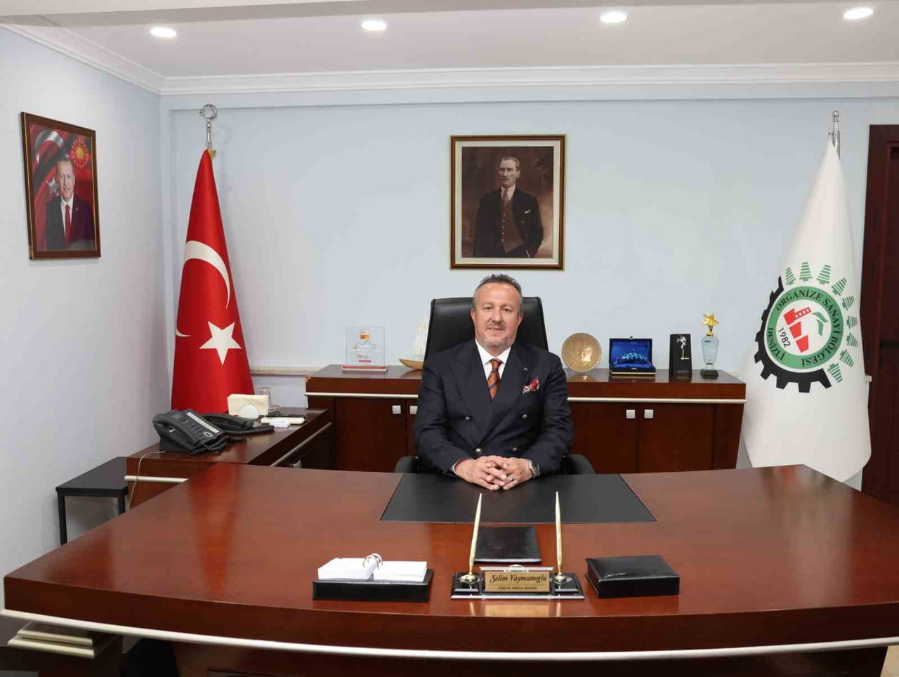 DENİZLİ ORGANİZE SANAYİ BÖLGESİ YÖNETİM KURULU BAŞKANI SELİM YAYMANOĞLU, 30 AĞUSTOS ZAFER...