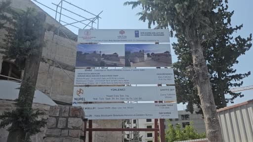 Depremde hasar gören 441 yıllık Aziz Corc Kilisesi aslına uygun restore ediliyor