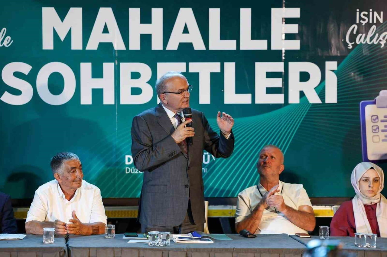 DÜZCE BELEDİYE BAŞKANI DR. FARUK ÖZLÜ, MAHALLE TOPLANTILARI KAPSAMINDA BU KEZ ÇAY MAHALLESİ...