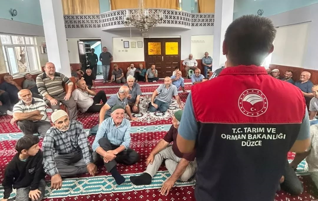 DÜZCE’NİN YIĞILCA İLÇESİNDE İLÇE TARIM VE ORMAN MÜDÜRLÜĞÜ TARAFINDAN VATANDAŞ BULUŞMALARI...