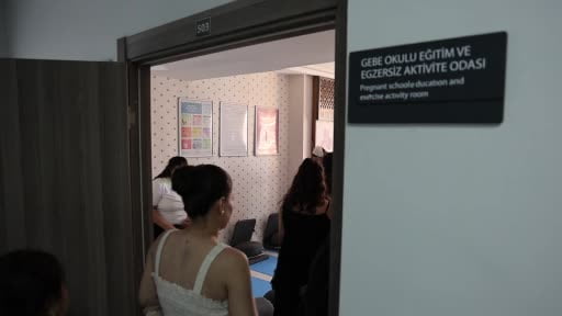 Elazığ Medilines Hastanesi'nde gebe okulu açıldı