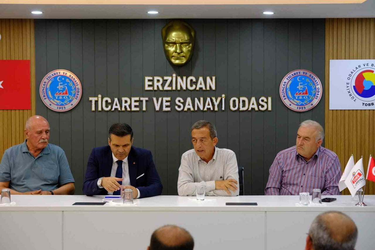 ERZİNCAN TİCARET VE SANAYİ ODASI (TSO) AĞUSTOS AYI OLAĞAN MECLİS TOPLANTISI, MECLİS BAŞKANI MEHMET...