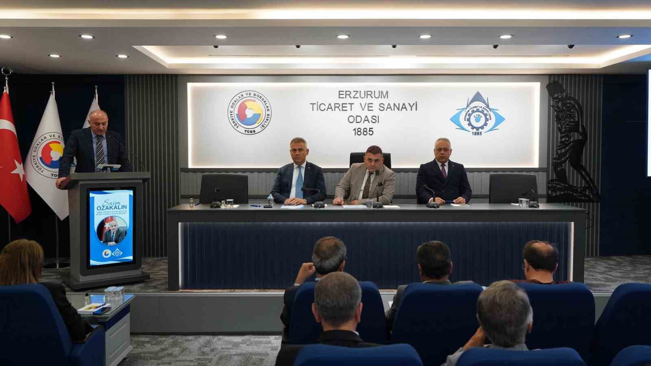 ERZURUM TİCARET VE SANAYİ ODASI (ETSO) AĞUSTOS AYI OLAĞAN MECLİS TOPLANTISI, MECLİS BAŞKANI GÖKHAN...