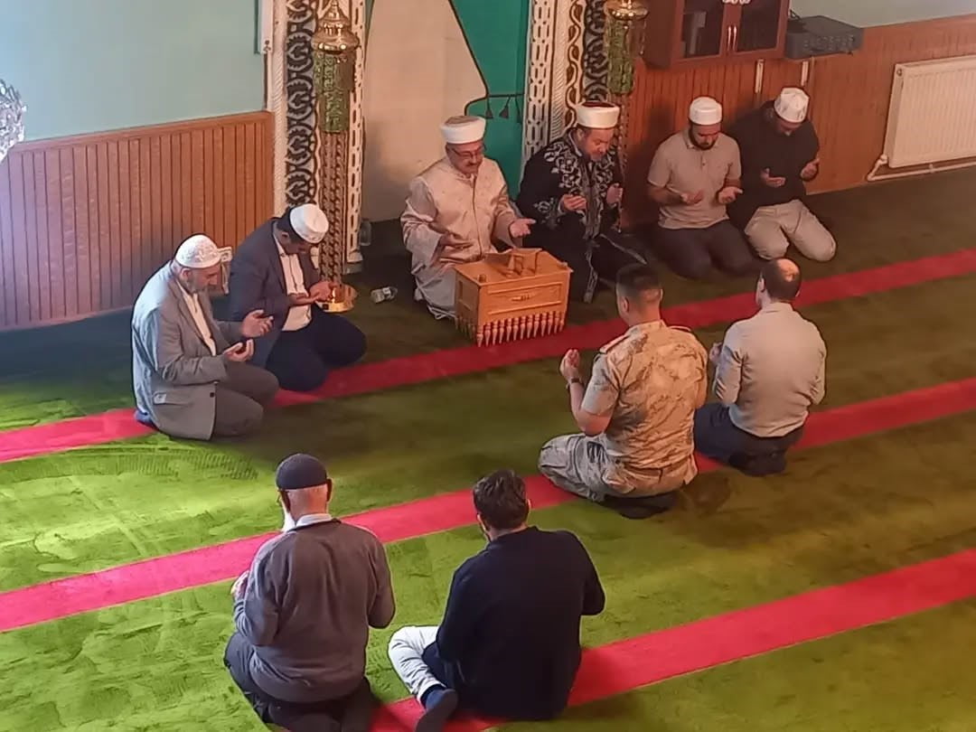 ERZURUM’UN OLTU İLÇESİNE BAĞLI TUTMAÇ MAHALLESİ’NDE, KÖKLÜ BİR GELENEK HALİNE GELEN 1001 HATİM...