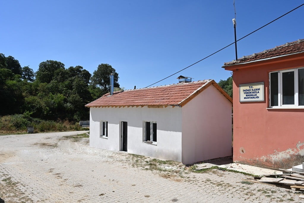 ESKİŞEHİR İNÖNÜ BELEDİYESİ TARAFINDAN YÖRÜKYAYLA MAHALLESİ'NDE YAPIMI GERÇEKLEŞTİRİLEN FIRIN EVİ...