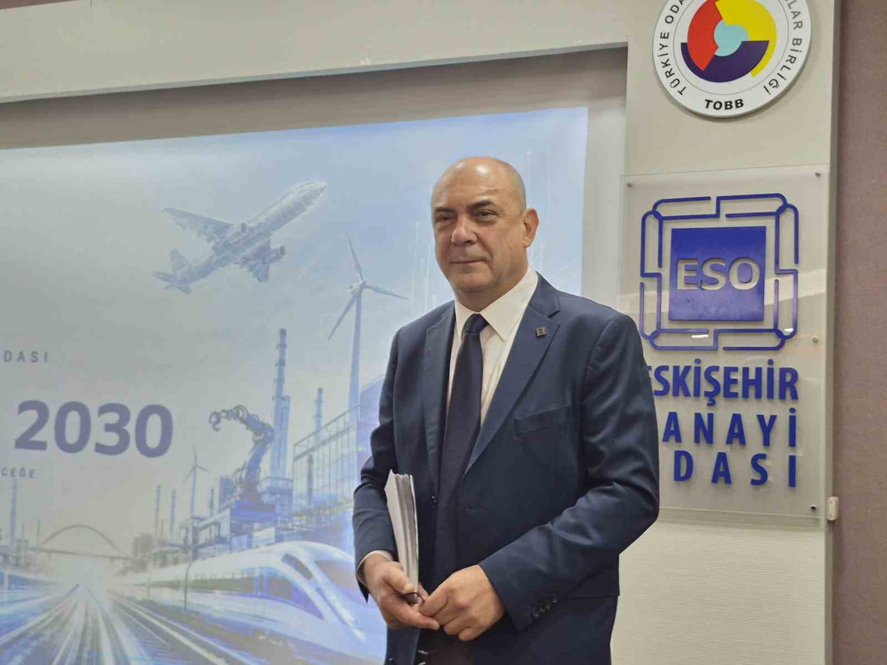 ESKİŞEHİR SANAYİ ODASI BAŞKANI CELALETTİN KESİKBAŞ