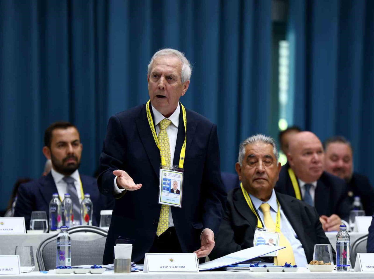FENERBAHÇE BAŞKANI AZİZ YILDIRIM TEPKİ GÖSTERDİ