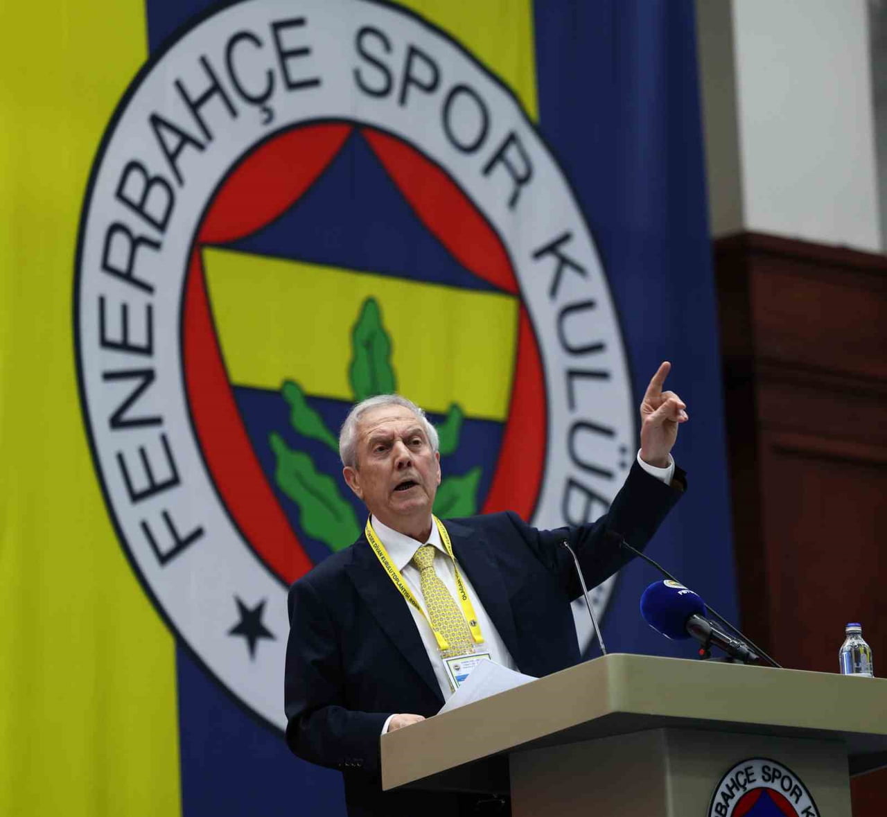 FENERBAHÇE BAŞKANI AZİZ YILDIRIM, YÜKSEK DİVAN KURULU TOPLANTISINDA KONUŞTU