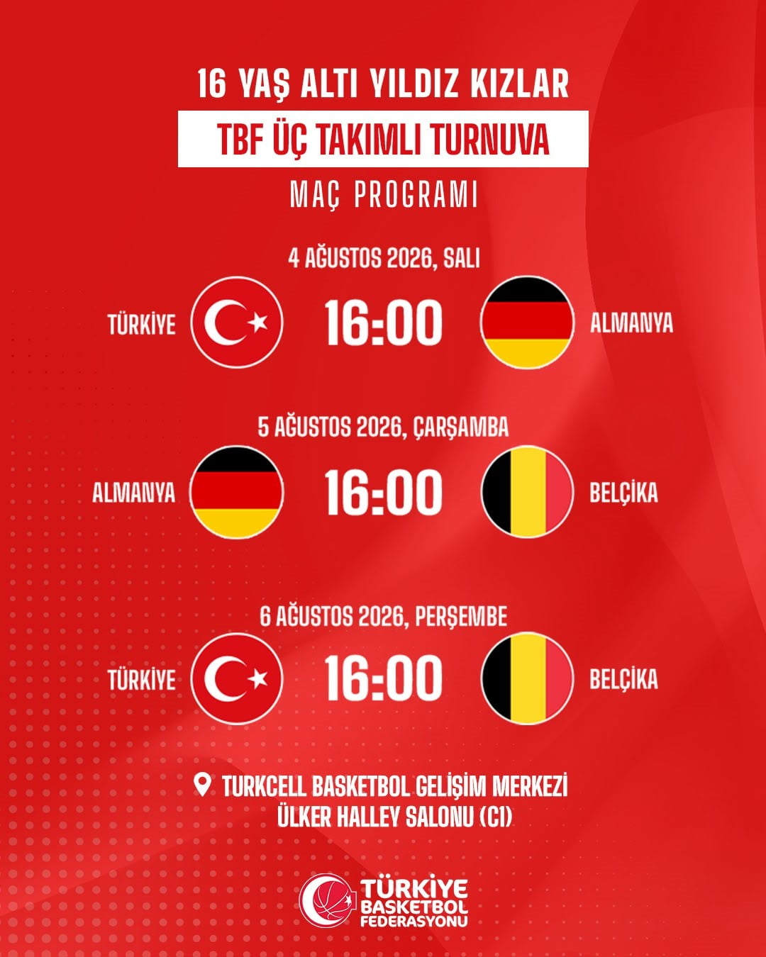 FIBA 16 YAŞ ALTI KIZLAR AVRUPA ŞAMPİYONASI'NA HAZIRLANAN 16 YAŞ ALTI YILDIZ KIZ MİLLİ TAKIMI...