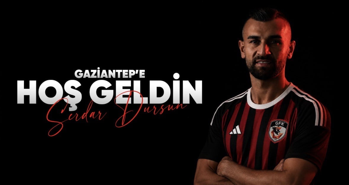 GAZİANTEP FUTBOL KULÜBÜ, SON OLARAK KOCAELİSPOR FORMASI GİYEN MİLLİ FUTBOLCU SEDAR DURSUN İLE 1...