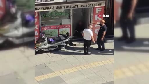 Gaziosmanpaşa'da eski sevgili dehşeti kamerada