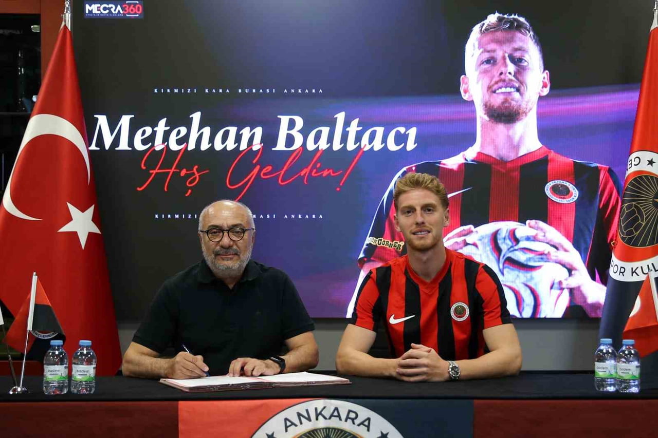 GENÇLERBİRLİĞİ, GALATASARAY'DAN METEHAN BALTACI'YI KİRALIK OLARAK RENKLERİNE BAĞLADI.
