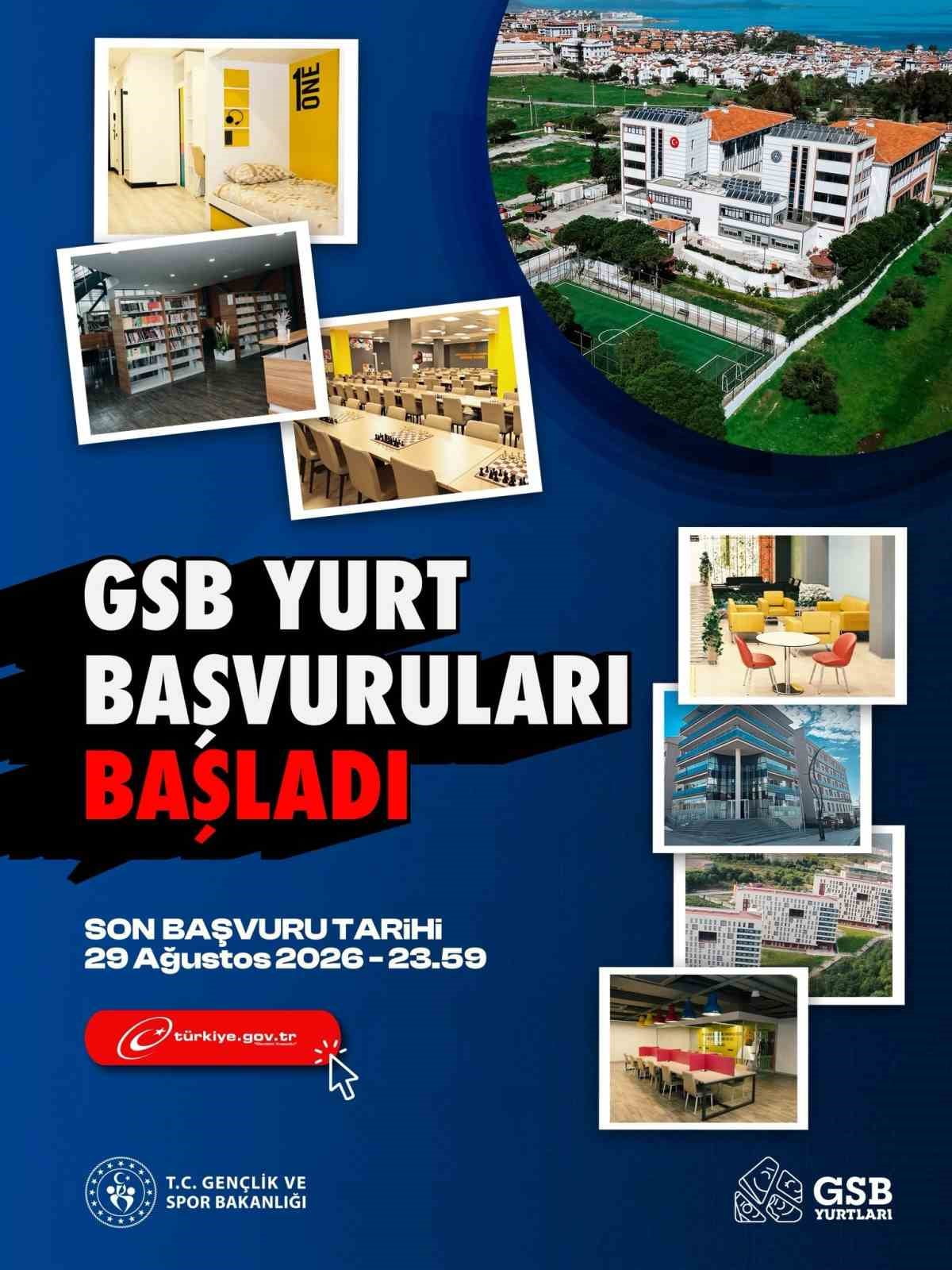 GENÇLİK VE SPOR BAKANI OSMAN AŞKIN BAK, YÜKSEKÖĞRENİM ÖĞRENCİLERİ İÇİN GSB YURT BAŞVURULARININ...