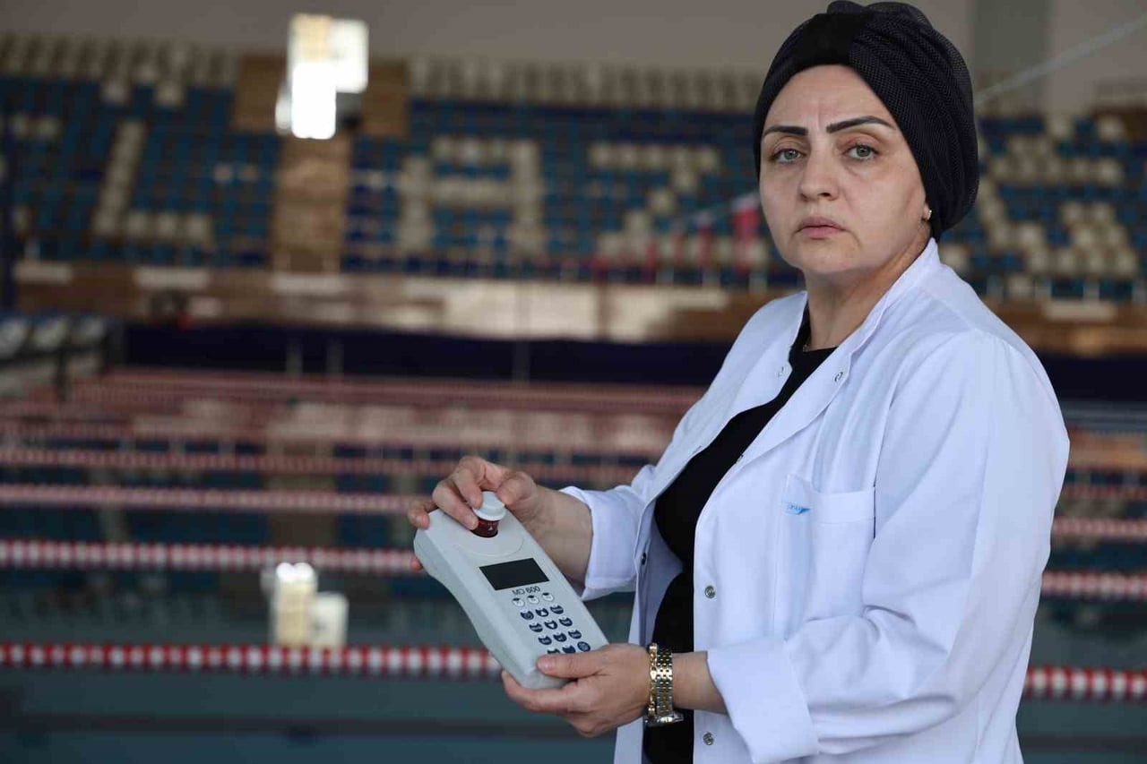 GENÇLİK VE SPOR BAKANLIĞI’NIN TÜRKİYE’DEKİ TEK KİMYAGERİ DERYA ÇAMBAY, ELAZIĞ GENÇLİK VE SPOR İL...