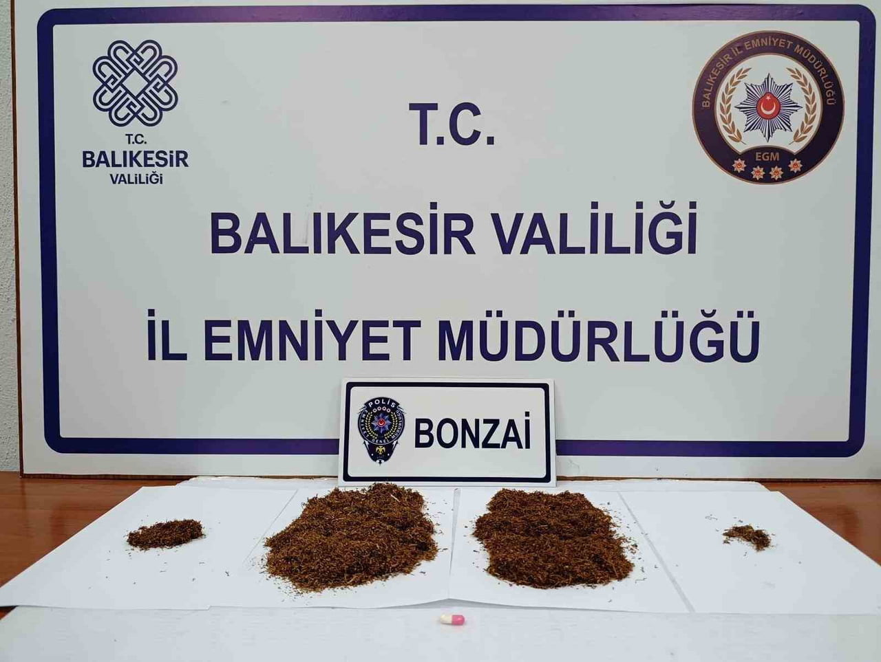 GÖNEN'DE UYUŞTURUCU OPERASYONU: 1 TUTUKLAMA