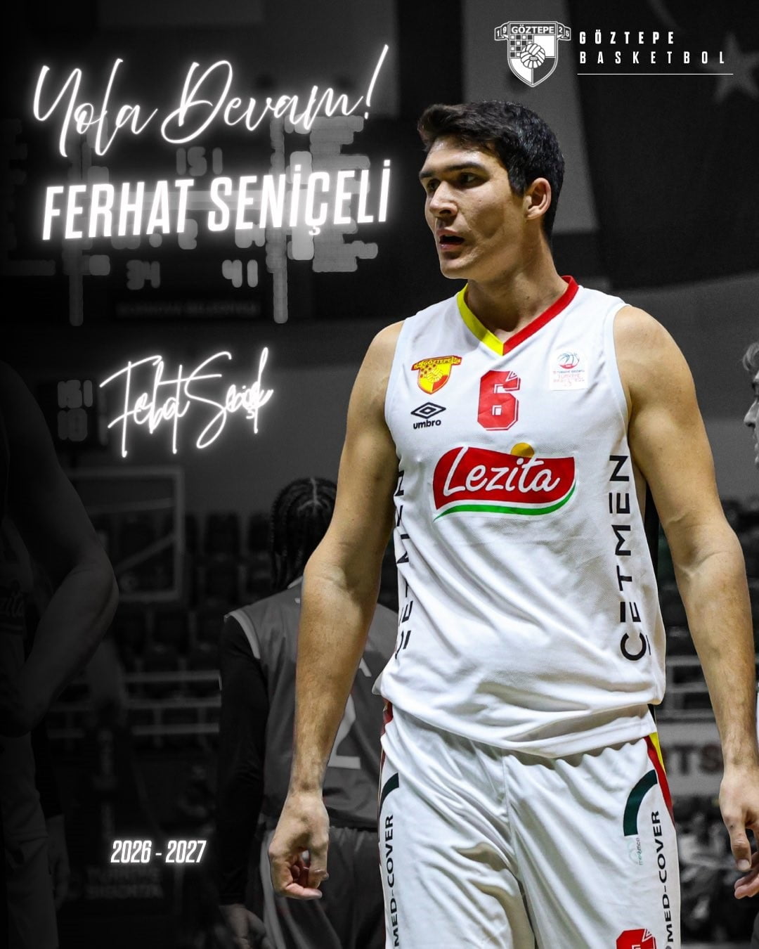 GÖZTEPE BASKETBOL, FERHAT SENİÇELİ’İN SÖZLEŞMESİNİ UZATTI