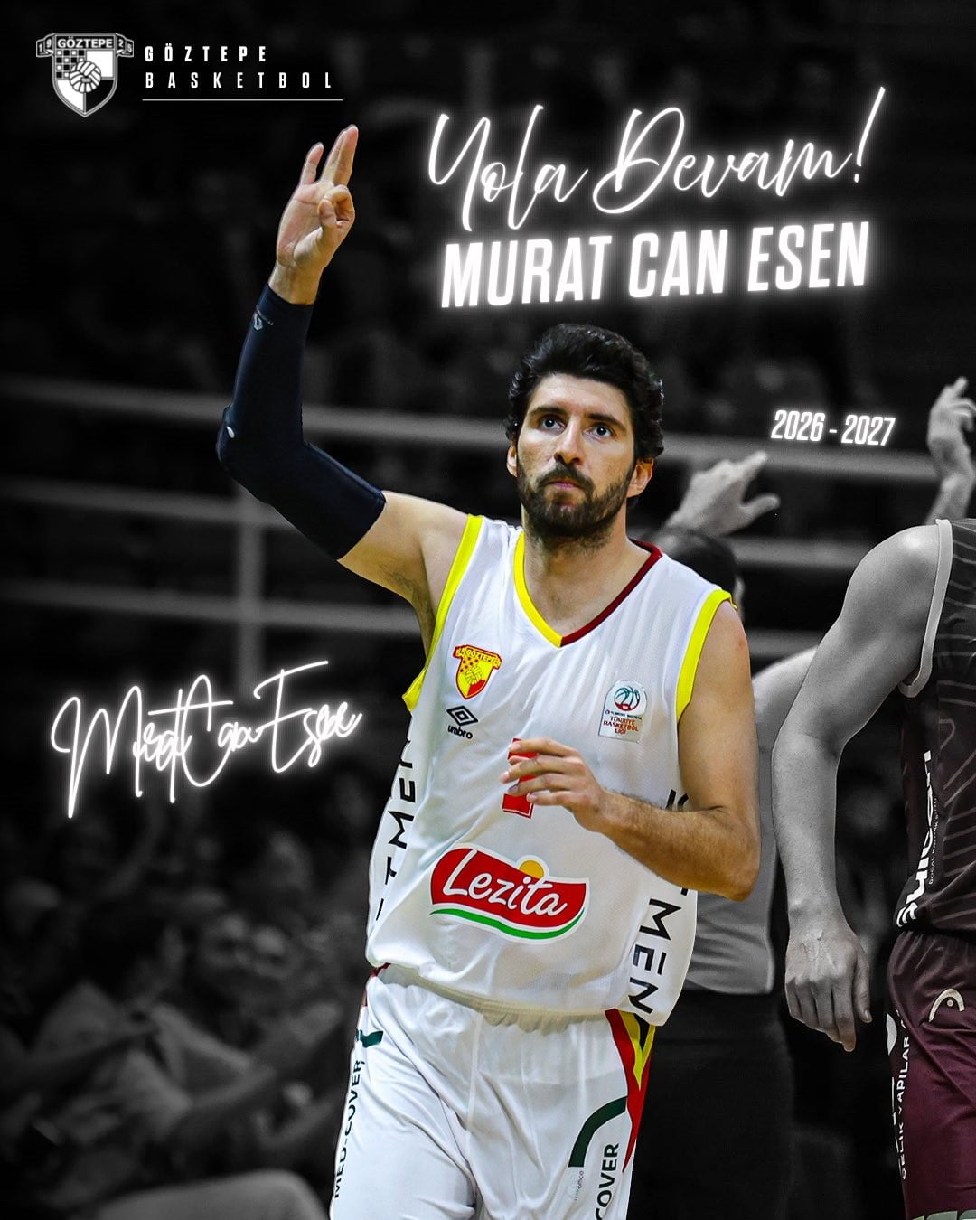 GÖZTEPE BASKETBOL, MURAT CAN ESEN’İN SÖZLEŞMESİNİ UZATTI