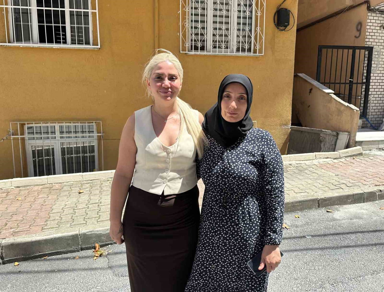 HALİME PİLGİR (SAĞDA) VE AVUKAT GURBET BİLBAY (SOLDA)