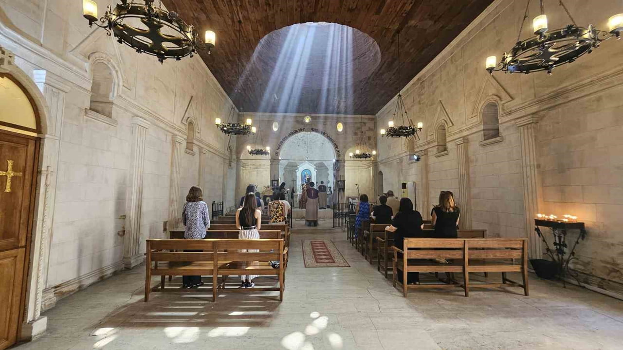 HATAY’IN İSKENDERUN İLÇESİNDE 6 ŞUBAT DEPREMLERİNDE HASAR GÖREN 152 YILLIK TARİHİ SURP KARASUN...