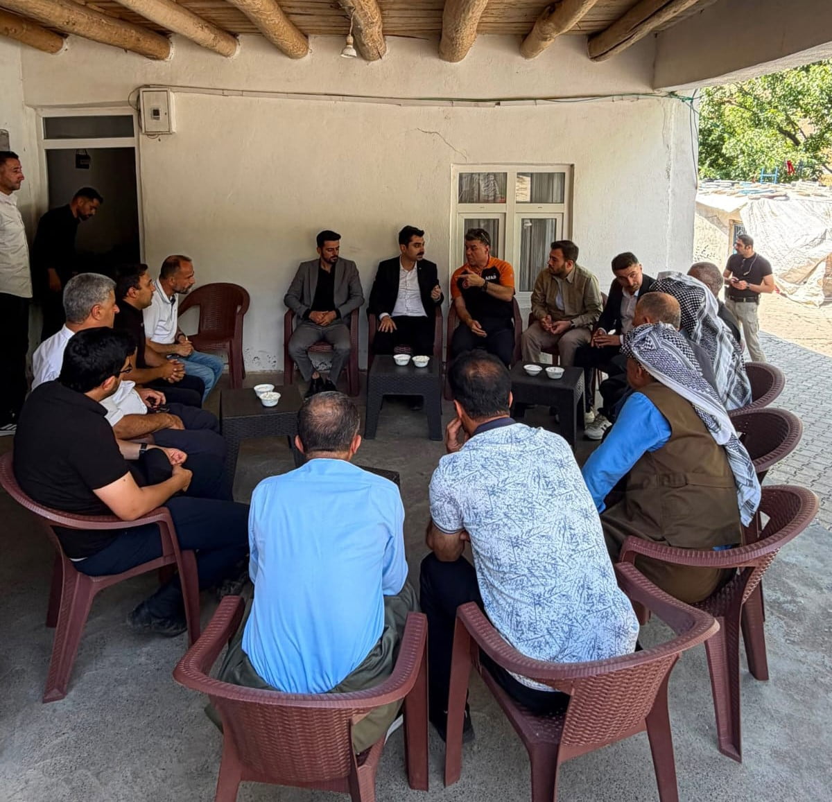 HEYET, TAŞARASI KÖYÜNDE DEVAM EDEN "KÜTLE HAREKETLERİ ÖNLEM PROJESİ" KAPSAMINDAKİ ÇALIŞMALARI...