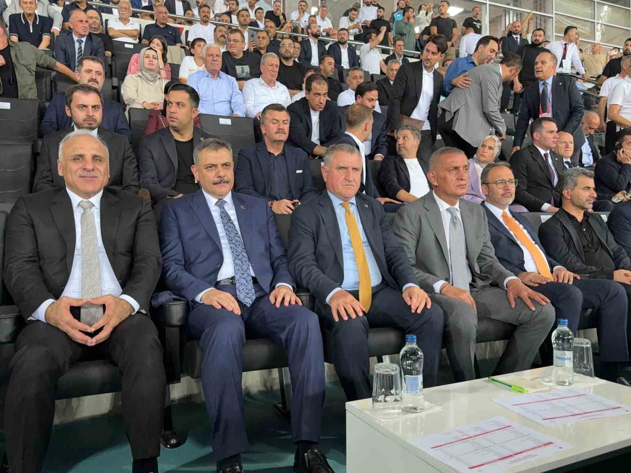 İÇİŞLERİ BAKANI MUSTAFA ÇİFTÇİ, GENÇLİK VE SPOR BAKANI OSMAN AŞKIN, TÜRKİYE FUTBOL FEDERASYONU...