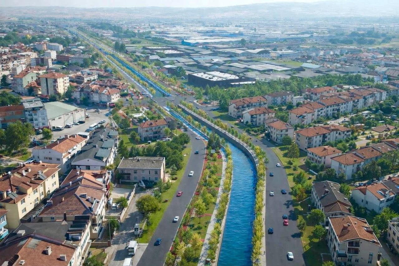 İNEGÖL BELEDİYE BAŞKANI ALPER TABAN, BEDRE DERESİ VE KARADERE ISLAH ÇALIŞMALARINI KAPSAYAN 2...