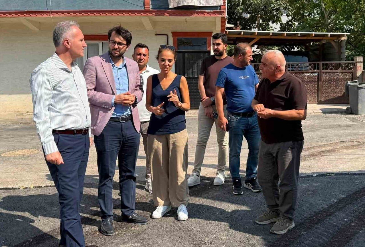İNEGÖL BELEDİYE BAŞKANI ALPER TABAN, HUZUR VE CERRAH MAHALLELERİNDE BURSA BÜYÜKŞEHİR BELEDİYESİ...