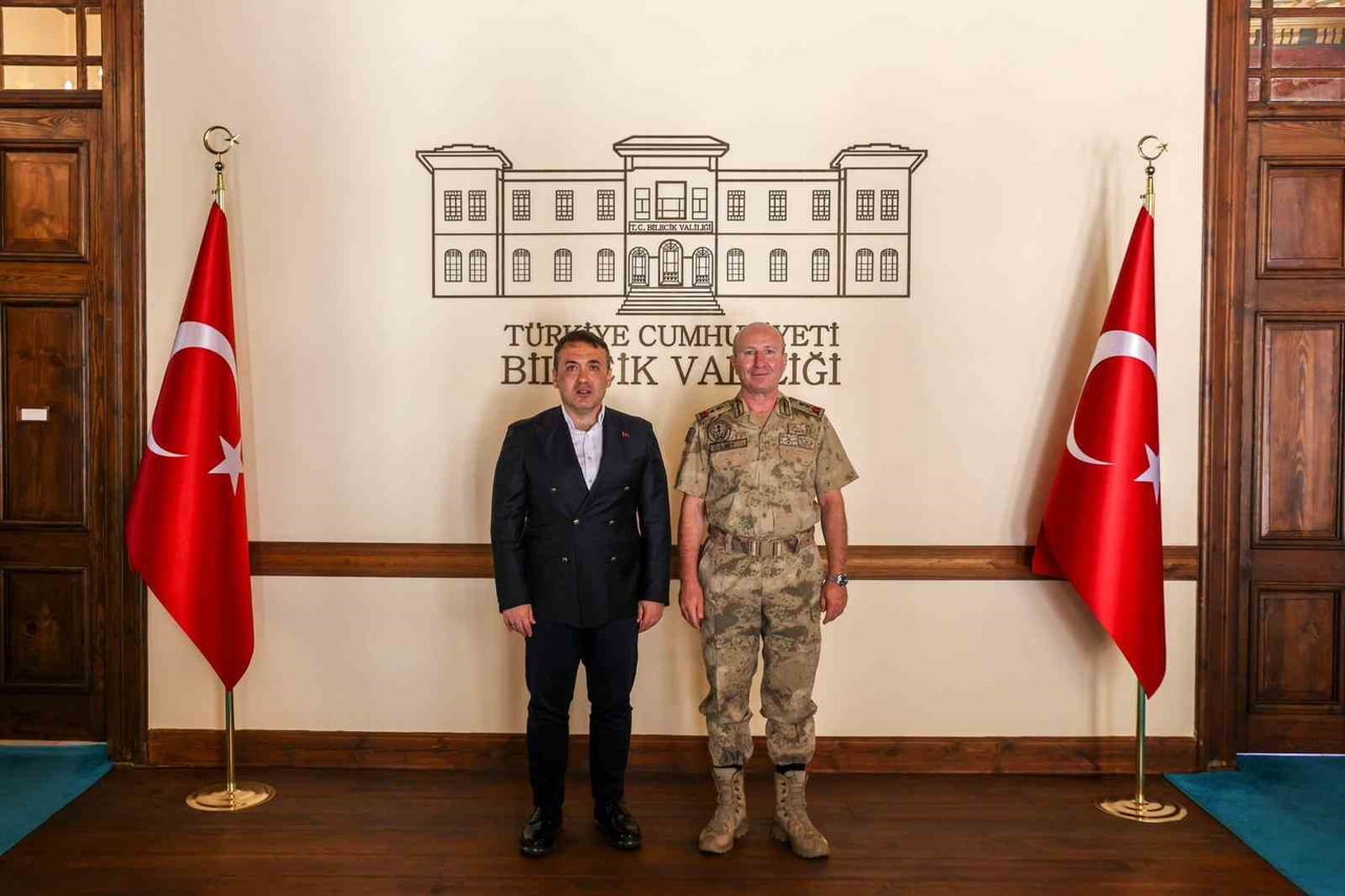JANDARMA EĞİTİM KOMUTANI İLBEY’DEN VALİ SÖZER’E ZİYARET